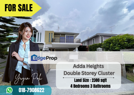 Adda Heights @ Double Storey Cluster , Johor, Johor Bahru