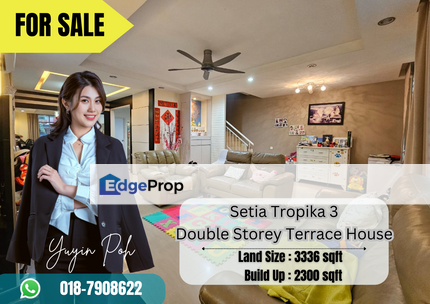 Setia Tropika 3 Double Storey Terrace House , Johor, Setia Tropika