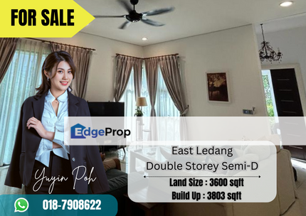 East Ledang Double Storey Semi-D, Johor, Nusajaya