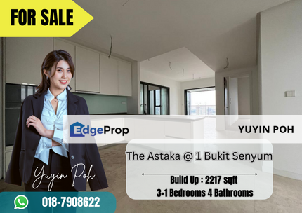 Lowest Price Astaka @ One Bukit Senyum High Floor, Johor, Johor Bahru