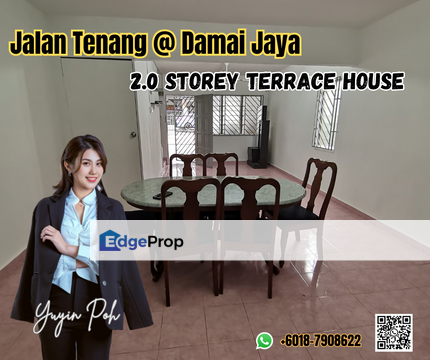 Jalan Tenang @ Damai Jaya 2 Storey Terrace House , Johor, Skudai