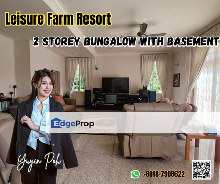 Leisure Farm 2 Storey Bungalow with Basement , Johor, Gelang Patah