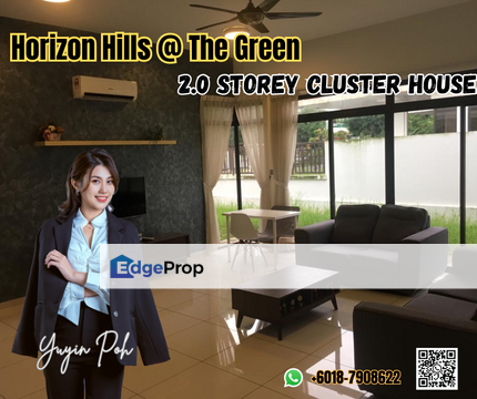 Horizon Hills @ The Green Double Storey Cluster House , Johor, 