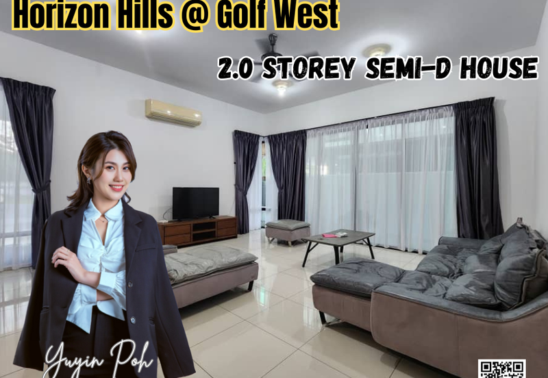 Horizon Hills @ Golf West Double Storey Semi-D House 
