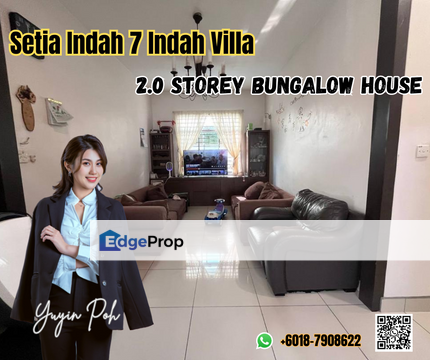 Setia Indah 7 Indah Villa Double Storey Bungalow House, Johor, Johor Bahru