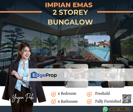 Impian Emas Double Storey Bungalow , Johor, Skudai