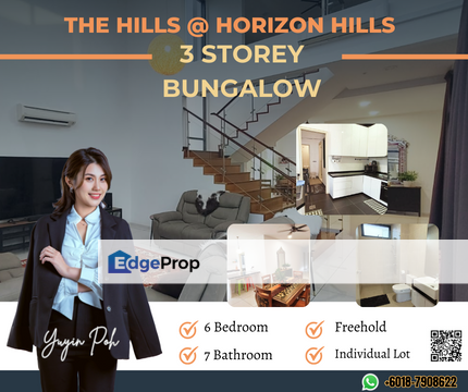 The Hills @ Horizon Hills 3 Storey Bungalow , Johor, Nusajaya