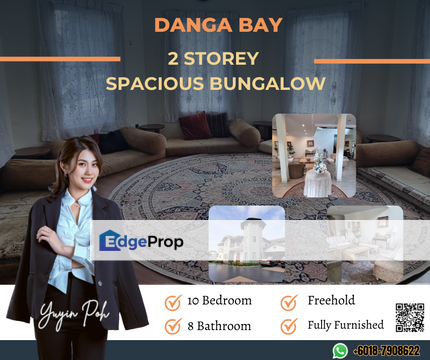 Danga Bay Double Storey Spacious Bungalow , Johor, Johor Bahru