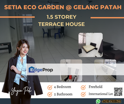 Setia Eco Garden @ Gelang Patah 1.5 Storey Terrace House , Johor, Gelang Patah