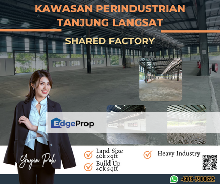 Kawasan Perindustrian Tanjung Langsat Shared Factory , Johor, Pasir Gudang