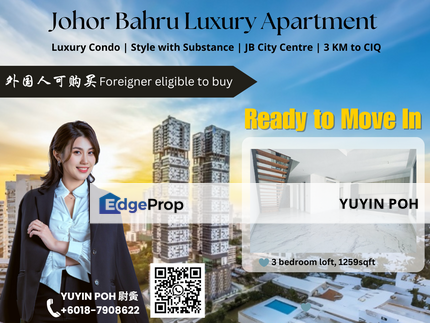 Johor Bahru City Centre Ready Move In Unit, Johor, Johor Bahru