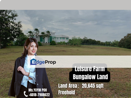 Leisure Farm Bungalow Land, Johor, Gelang Patah