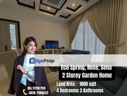 Eco Spring, Rose, Sena 2 Storey Garden Home, Johor, Johor Bahru