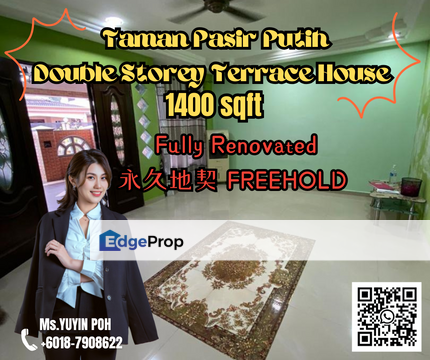 Taman Pasir Putih Double Storey Terrace House , Johor, Pasir Gudang