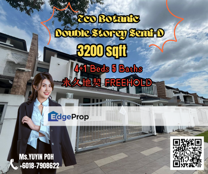 Eco Botanic Double Storey Semi-D, Johor, Nusajaya