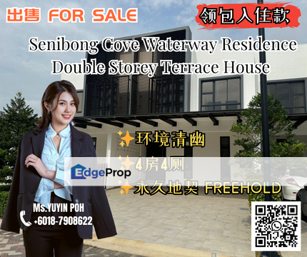 Senibong Cove Waterway Residence Double Storey Terrace House , Johor, Masai