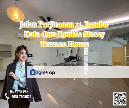 Jalan Perjiranan 11, Bandar Dato Onn Double Storey Terrace House, Johor, Johor Bahru