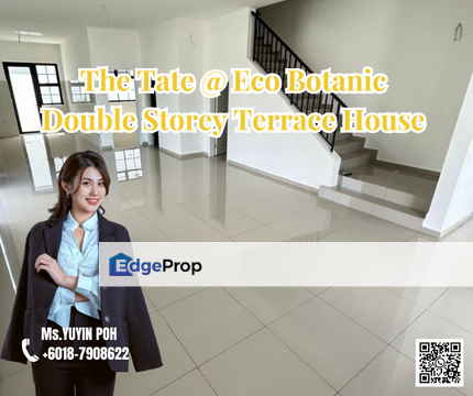 The Tate @ Eco Botanic  Double Storey Terrace House , Johor, 