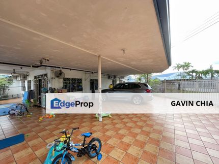 Taman Sri Kepayan Single Storey Terrace House LA 5000sqft Corner Unit Flood Free Strategic Location, Sabah, Kota Kinabalu