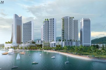 Agate Tower The Peninsula 🔥 KK Town Tourist Hot Place | Stun Seaview