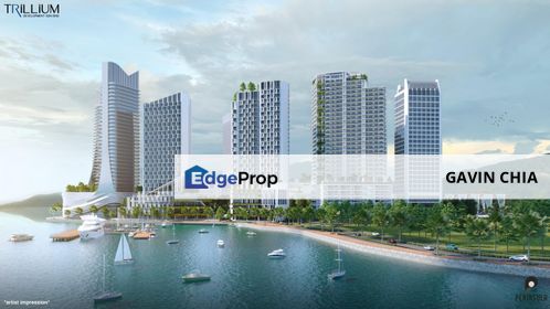 Agate Tower The Peninsula 🔥 KK Town Tourist Hot Place | Stun Seaview, Sabah, Kota Kinabalu
