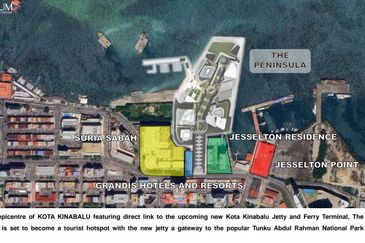 Agate Tower The Peninsula KK Town 🔥 Tourist Hotspot ! Next Iconic Landmark in Kota Kinabalu