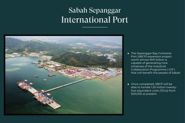 Sepanggar Multi Purpose 2 Storey Semi D Warehouse Land from 8138sqft