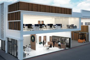 Sepanggar Multi Purpose 2 Storey Semi D Warehouse Land from 8138sqft