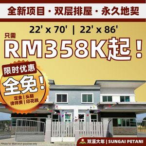 Double Storey Terrace house at Sungai Petani Kedah for Sale @RM358,000 ...
