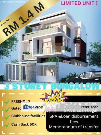 3 Storey Bungalow Near Batu Kawan Penang, Penang, Batu Kawan