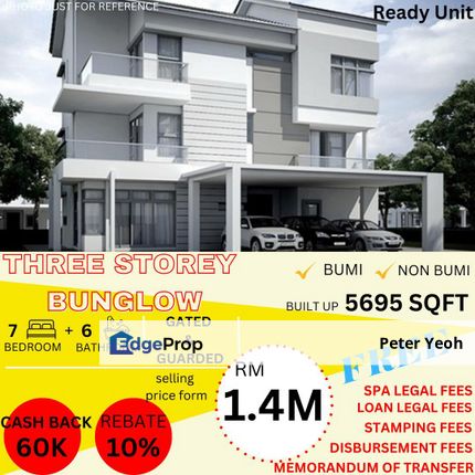 3 Storey Bungalow Near Cangkat Penang, Penang, Sungai Jawi