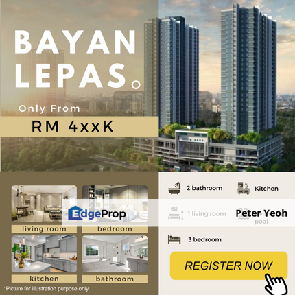 Brand New Completed Condo Ready Move in Only RM2000 Can Get The House, Penang, Sungai Ara