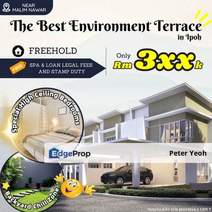 Super Nice Ealy Bird Package Free All Lawyer Fees & Stamp Duty, Perak, Gopeng