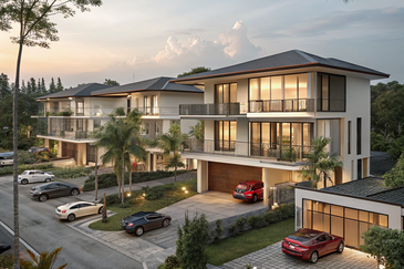 3 Storey Semi-D Freehold Individual Title Next to Gombak..