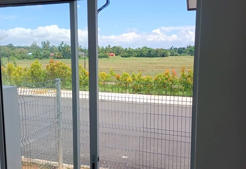 Brand New Terrace House, Ready With Window & Door Grill, Water Heater, Fans, Lights