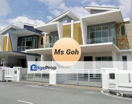 2 Storey Superlink House, Huge Built Up, Big Land Size, Ori Condition, Penang, Alma