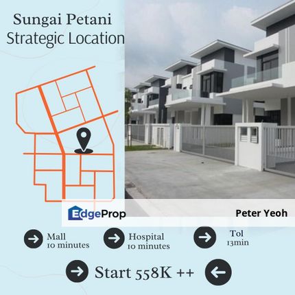 ✅✅New 4 Room Cluster House 0 down payment, Kedah, Sungai Petani