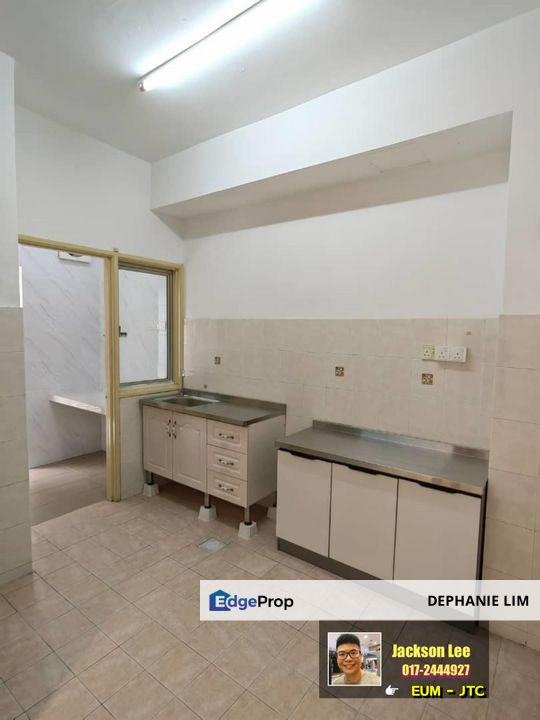 Ready Unit Partly Furnished Kitchen & New Painted Setia Impian