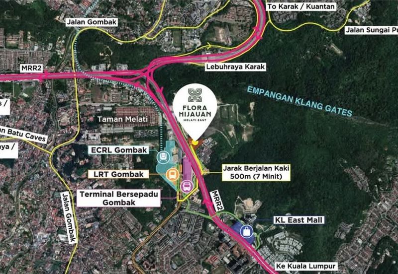 Flora Hijauan Gombak Rumah Jualan New Project