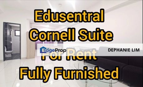 Edusentral Cornell Suites For Rent Fully Furnished, Selangor, Setia Alam/Alam Nusantara