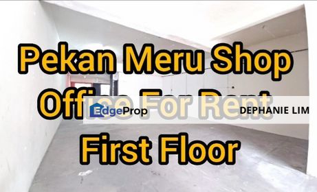 Pekan Meru Shop For Rent First Floor Nearby Main Road, Selangor, Klang
