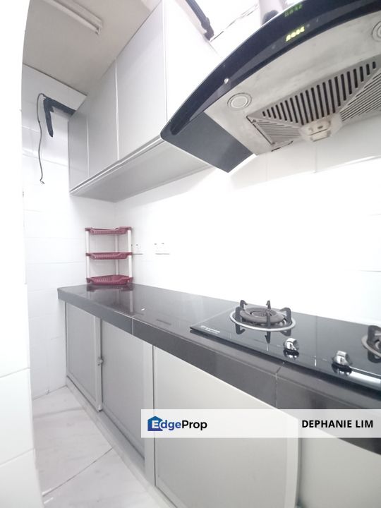 Apartment Taman Kapar Setia Flar For Sale Kitchen Cabinests Fully Extend, Selangor, Kapar 