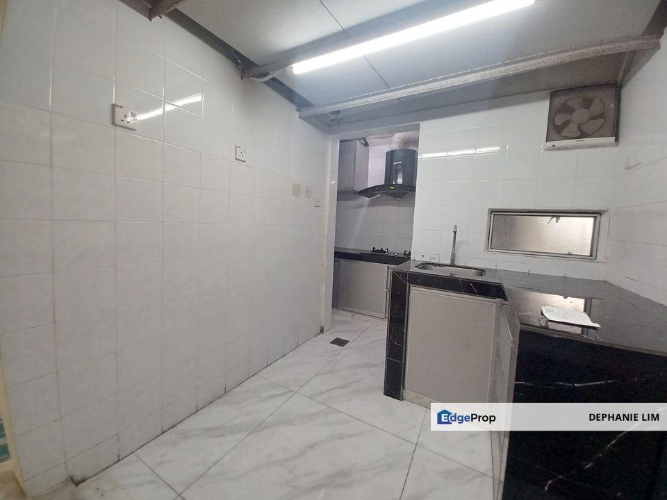 Apartment Taman Kapar Setia Flar For Sale Kitchen Cabinests Fully Extend, Selangor, Kapar 