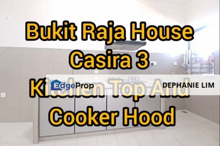 Bukit Raja House For Rent Casira Three Kitchen Top And Cooker Hood, Selangor, Klang