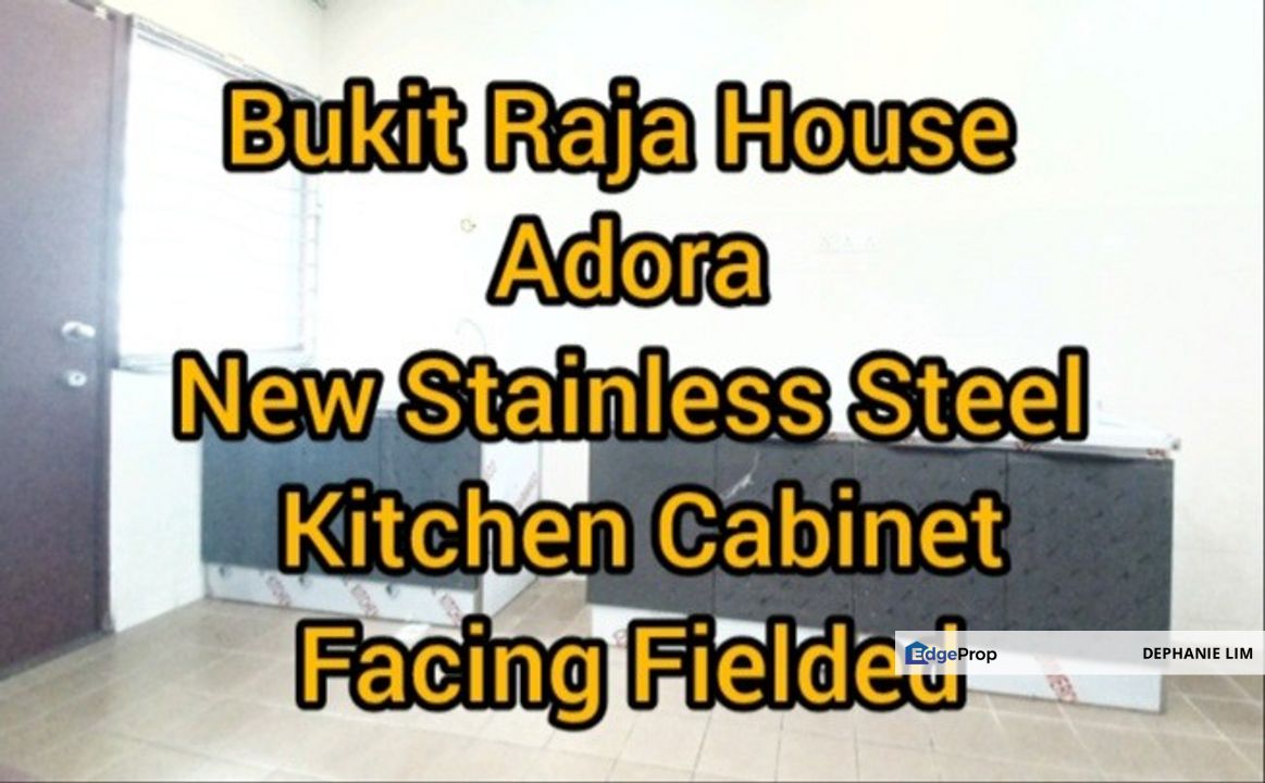 Bukit Raja House For Sale Adora New Stainless Steel Kitchen Cabinet, Selangor, Klang