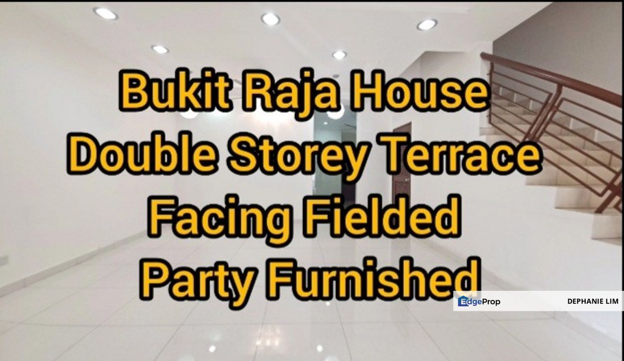 Bukit Raja House For Sale New Stainless Steel Kitchen Cabinet Facing Fielded, Selangor, Klang