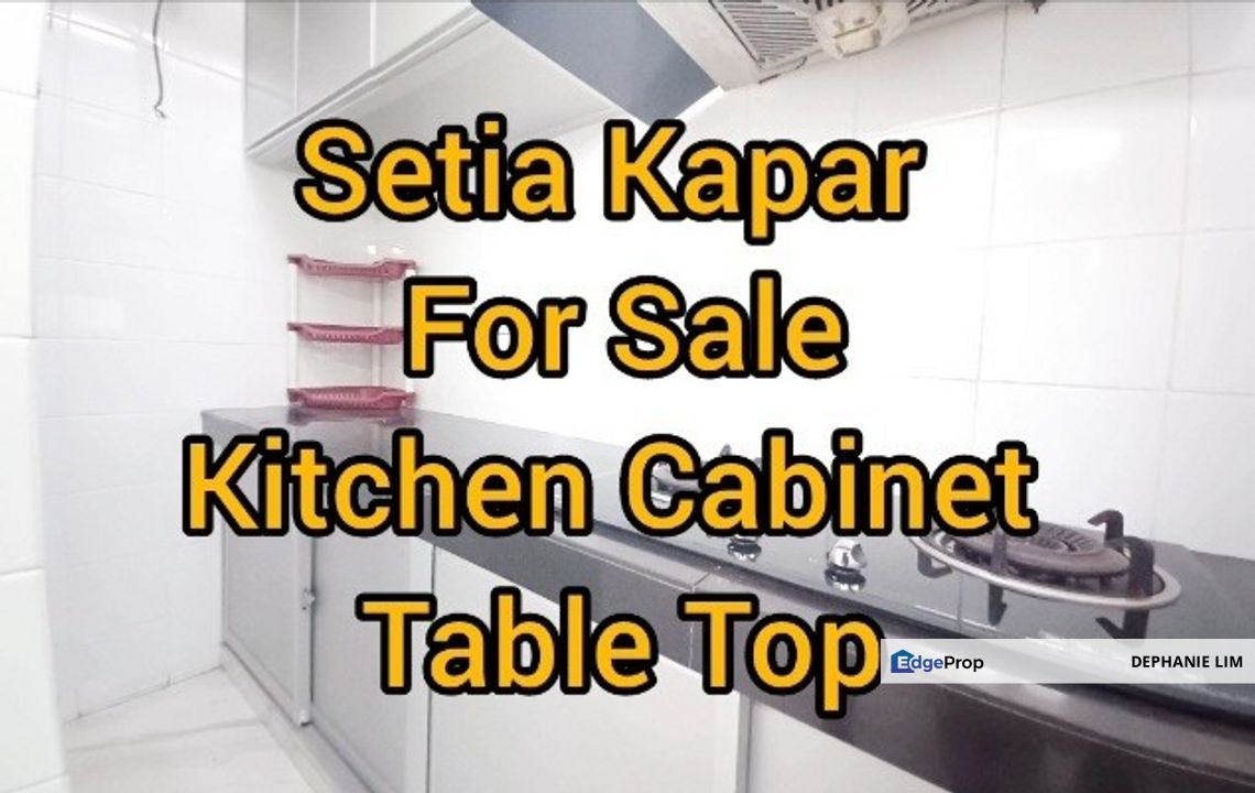 Jalan Kapar Setia Flar For Sale Kitchen Cabinests Fully Extend, Selangor, Kapar 