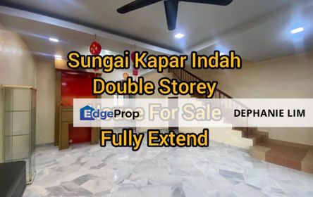 Sungai Kapar Indah House For Sale Fully Extend Double Storey Terrace, Selangor, Kapar 