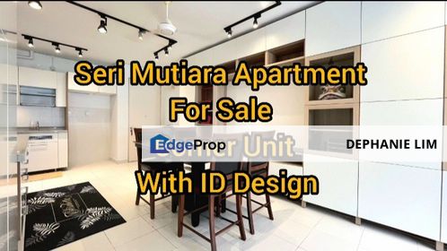 Seri Mutiara Apartment For Sale Corner Unit With ID Design, Selangor, Setia Alam/Alam Nusantara