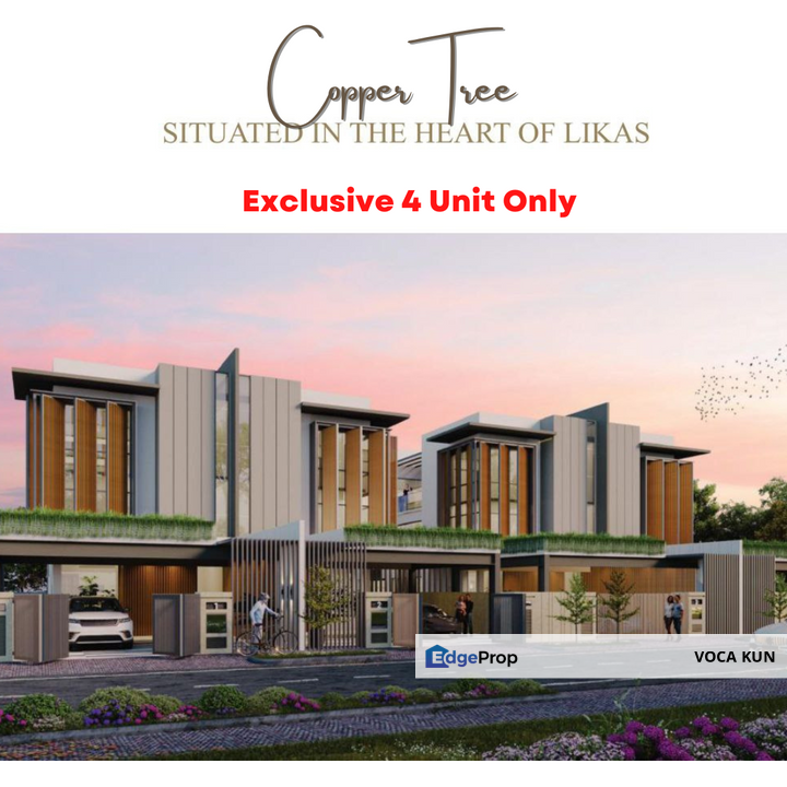 Likas Exclusive 4 Unit Only Semi-Detached Housing for Sale @RM2,780,000 ...